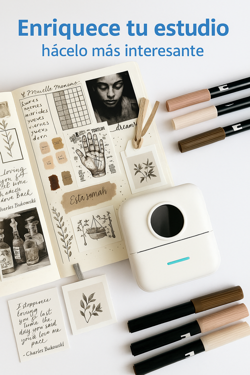 Mini Impresora Smart Portátil Ultra Calidad | PaperFree Inalambrica | VASCOR